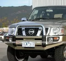 Buy Front bumper Arb Sahara Nissan Gu from 2010 without a place under a winch 3927010